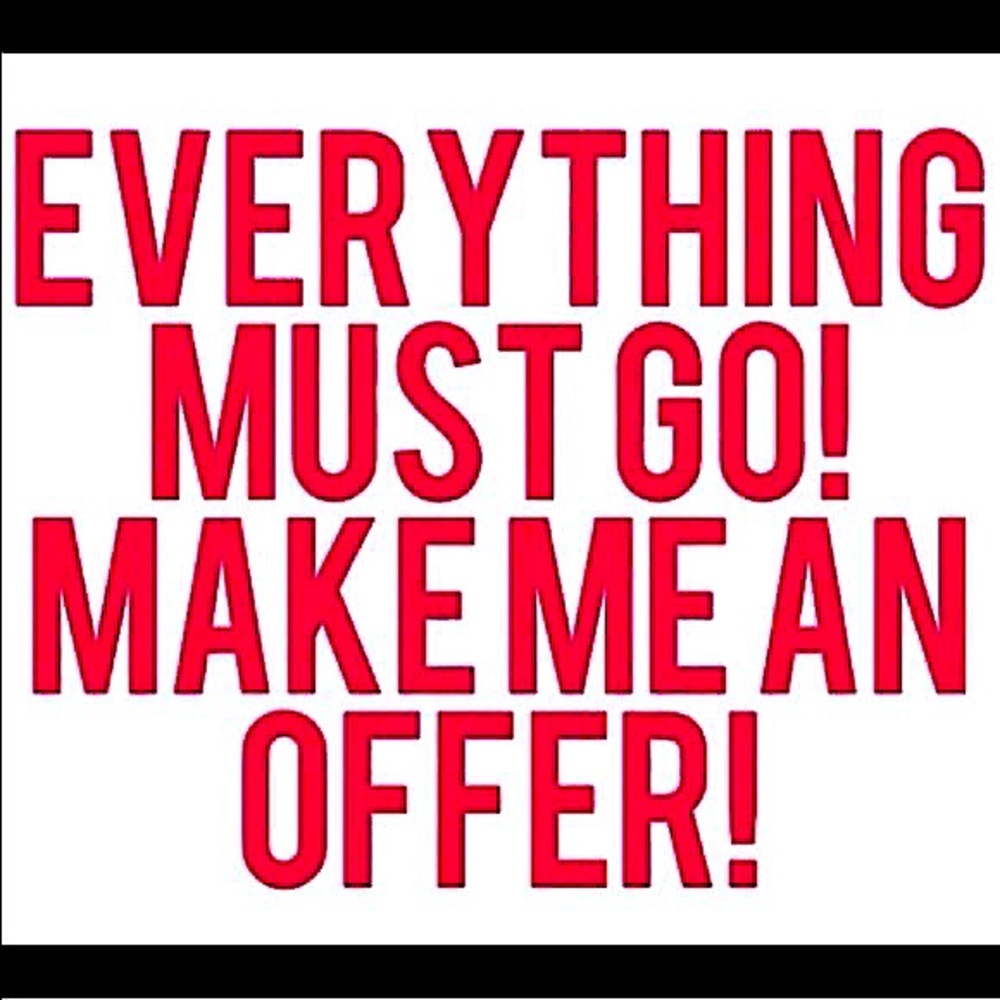 Make an offer on my items or bundle for a great deal!